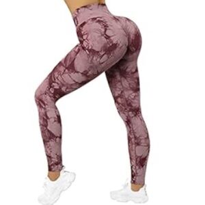 Stylish Purple Patterned Leggings